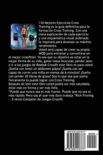 110 MEJORES EJERCICIOS De CROSS TRAINING: LLEVE SU ENTRENAMIENTO De CROSS TRAINING AL SIGUIENTE NIVEL