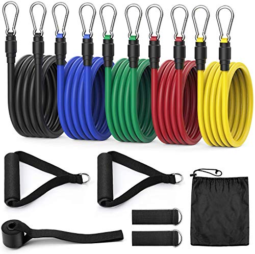 11Pz Bandas Elasticas Musculacion Elasticos Deporte De Resistencia Banda Deportiva Para Fitnes Yoga Accesorios Gomas Elastica Fuerza Complementos Gimnasio De Casa