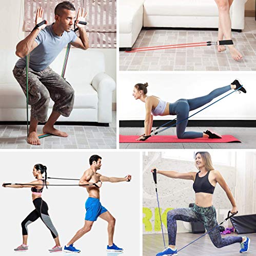 11Pz Bandas Elasticas Musculacion Elasticos Deporte De Resistencia Banda Deportiva Para Fitnes Yoga Accesorios Gomas Elastica Fuerza Complementos Gimnasio De Casa