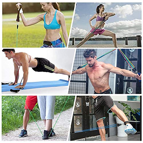 11Pz Bandas Elasticas Musculacion Elasticos Deporte De Resistencia Banda Deportiva Para Fitnes Yoga Accesorios Gomas Elastica Fuerza Complementos Gimnasio De Casa