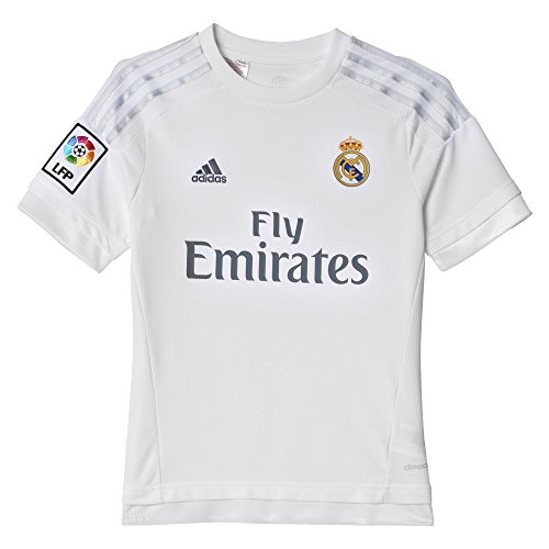 1ª Equipación Real Madrid CF 2015/2016 - Camiseta oficial adidas, talla 164