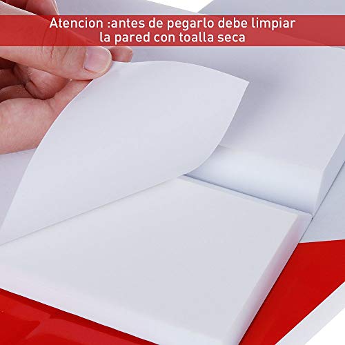 2 unidades Columnas Parking protector puerta garaje Esquina Parking Adhesivo Al Apagar Paragolpes Protector para La Puerta de Coche 40 * 15 cm-ROJO/BLANC (2Unid-40 * 15cm)