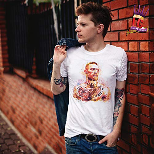 2020 Connor Mcgregor UFC MMA T Shirt Tshirt Notorious Conor Top Magregor Supreme Mens Colours Periodic Element Geeky 2 - L