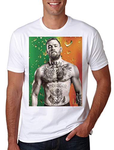 2020 tee Mcgregor T Shirt UFC MMA Top Conor Khabib Mens Nurmagomedov Notorious tee Kids Wrestling Sambo Boxing Gift Gym Men Championship - L