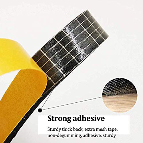 2pcs Adhesive Weather Strip Foam Seal Tape Single Sided Sponge Tapes Adhesive Sticker Foam Glue Strip Sealing for Gap Seal 15mmx2mm
