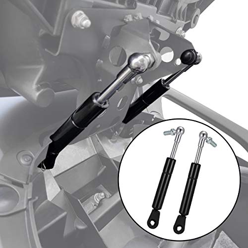 2pcs T Max 500 530 amortiguación Sollevare Asiento Bae pavoneggiarsi brazos cojín caja Immagazzinaggio Soporte Barra para Tmax TMAX 530, 500 2008 2009 2010 2011 2012 2013 2014 2015 2016 Moto