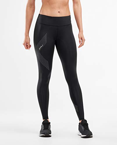 2XU WA2864b Pantalón Compresivo, Mujer, Negro, L