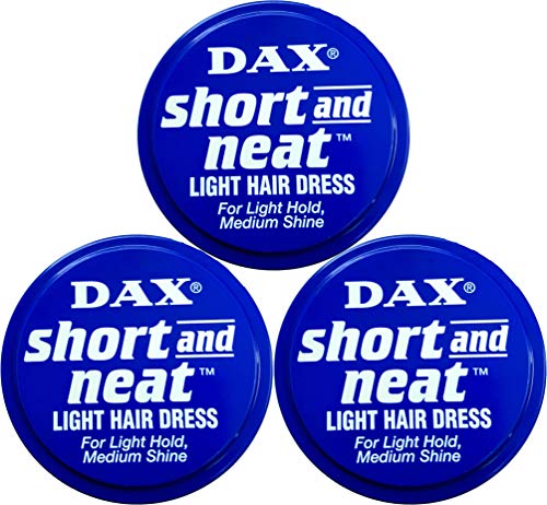 3 x Dax Short And Neat Light Hair Dress 99 g (297g)