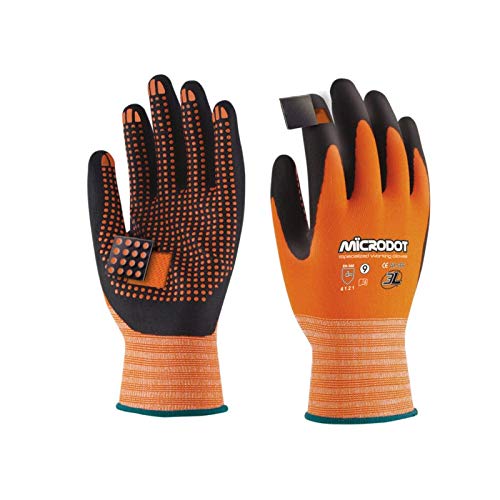 3L Internacional. Microdot T-8 - Guante mecanico m08 puntos dot-t microdot nyl na/ne 3l