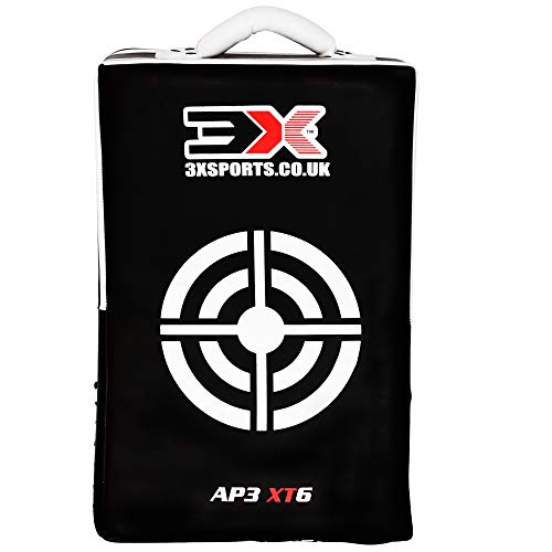 3X Professional Choice Artes Marciales Escudo MMA Boxeo Paos Mano Patada Entrenamiento Pad Manoplas Grande (Esto Se Vende como Solo Artículo)