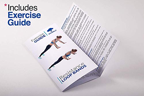 4 Pack Premium Bandas de Resistencia para Dominadas - Cinta Gomas Resistencia Fitness, Banda de Ejercicio Fuerte para Crossfit, Pull ups, Musculacion, Entrenamiento, Levantamiento de Pesas.