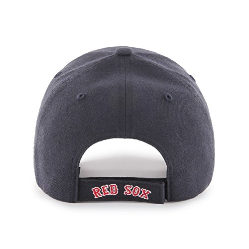 47Brand Unisex MLB Boston Red Sox '47 MVP Cap, Marina, One Size