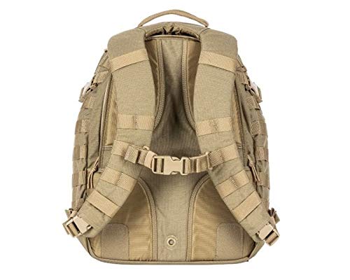 5.11 Tactical Rush - Mochilas tipo casual con cierre de cremallera, color marrón