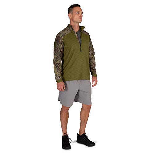 5.11 Tactical Series Rapid Quarter Zip (Kryptek) - Chaleco para Hombre, Hombre, Color Kryptek Mandrake, tamaño XS