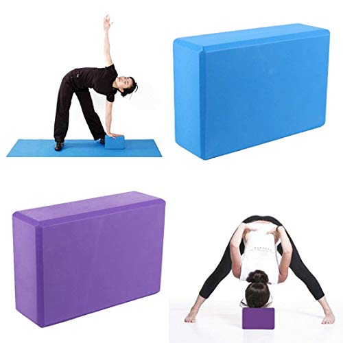 6 Colores Pilates EVA Bloque de Yoga Ladrillo Deportes Ejercicio Gimnasio Ejercicios Estiramiento Ayuda Cuerpo Conformar Salud Accesorios de Yoga