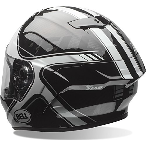 7069644 - Bell Race Star Tracer Motorcycle Helmet XS Black White