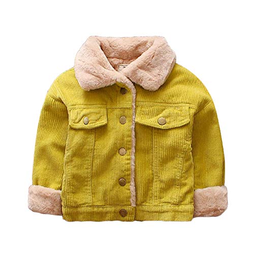 Abrigos Bebe Invierno Niños Bebé Niñas Niños Invierno Abrigo Sólido Capa Chaqueta Grueso Cálido Ropa de Abrigo Abrigo Parka para Niños 6 Mes -3 Años