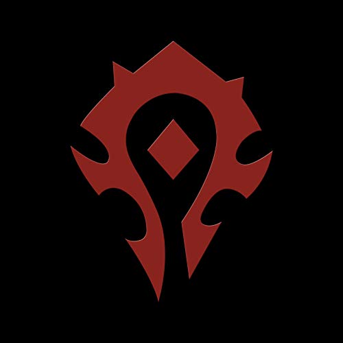 ABYstyle - World of Warcraft - Gorra Snapback - Horda - Negro y Rojo