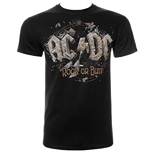ACDC o de producto oficial de Rock pecho camiseta para hombre de Metal pesado...