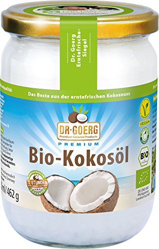 Aceite de Coco Alimenticio Virgen Extra Bio 500 ml Dr. Goerg