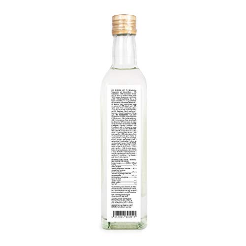 Aceite Detoxfy MCT, calidad premium (6 veces más fuerte que el aceite de coco - sabor neutro), 1 paquete (1 x 500ml) en una práctica botella de vidrio