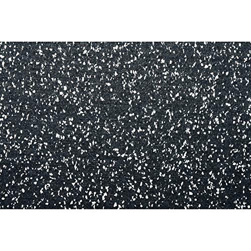 acerto 40425 Colchoneta para aparatos de Fitness * Colchoneta 300x125cm (4mm) * Gris * Protección Robusta del Suelo * Antideslizante e insonorizante - Colchoneta de protección del Suelo