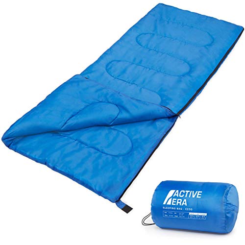 Active Era Saco de Dormir Premium 200, de Forma Rectangular, Extremadamente Ligero