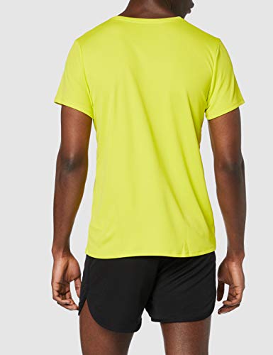 Activewear Camiseta Técnica para Hombre, Amarillo (Citrine), Large