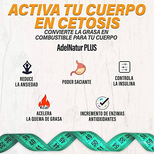 Adelgazante Definitivo – Potente Acción Quemagrasa, Termogénica y Saciante | La Fórmula más Completa y Efectiva | Activa tu Cuerpo en Cetosis | Adelgazamiento Comprobado, Real y Duradero | 100 Caps.