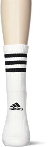 adidas 3S CSH CRW3P Socks, Unisex adulto, White/White/White, M