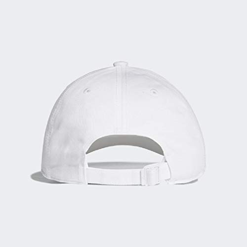 adidas 6P 3S Cap Cotto Gorra de Tenis, Hombre, Blanco (Blanco/Negro/Blanco), M