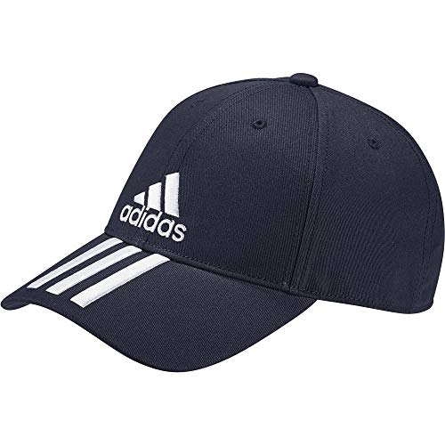 adidas 6P 3S Cap Cotto Gorra, Unisex Adulto, Legend Ink/White/White, OSFM