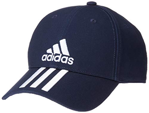 adidas 6P 3S Cap Cotto Gorra, Unisex Adulto, Legend Ink/White/White, OSFM