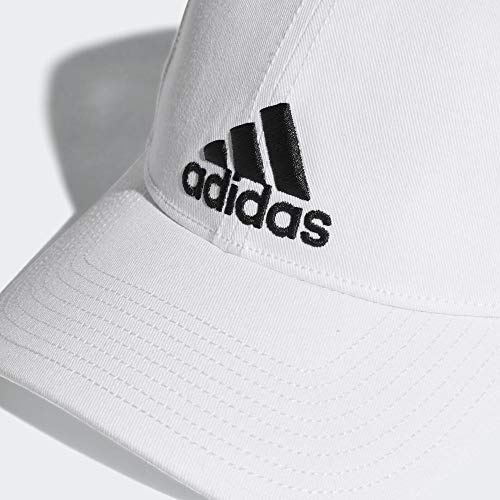 adidas 6P Cap Cotton Gorra de Tenis, Hombre, Blanco (Blanco/Blanco/Negro), M