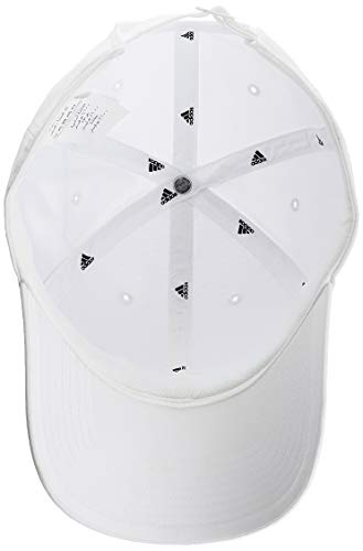 adidas 6P Ltwgt Met Gorra, Mujer, Blanco (White/Black), Talla única