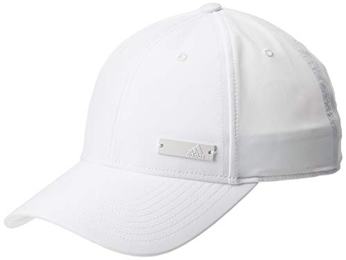 adidas 6P Ltwgt Met Gorra, Mujer, Blanco (White/Black), Talla única