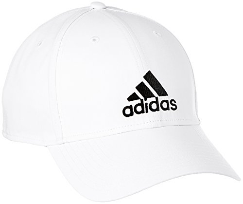 adidas 6Pcap Ltwgt Emb Gorra de Tenis, Hombre, Blanco (Blanco/Blanco/Negro), M