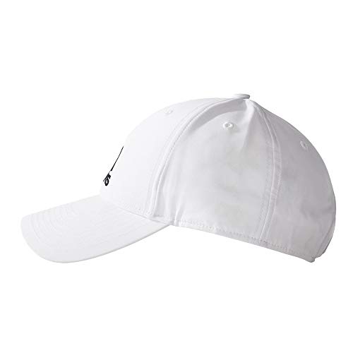 adidas 6Pcap Ltwgt Emb Gorra de Tenis, Hombre, Blanco (Blanco/Blanco/Negro), M