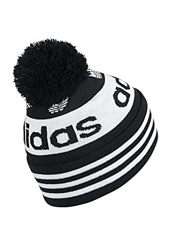 adidas AC Jacquard Pom Hat, Hombre, Black, OSFM