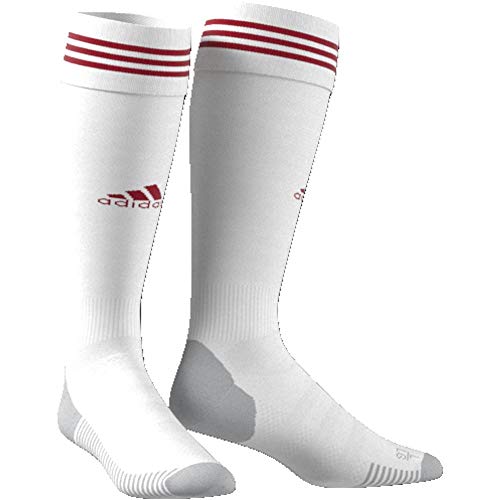 adidas Adi Sock 18 Calcetines, Unisex Adulto, White/Power Red, 4042