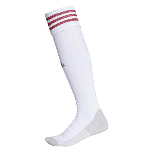 adidas Adi Sock 18 Calcetines, Unisex Adulto, White/Power Red, 4042