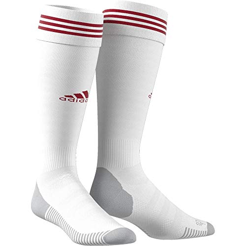 adidas Adi Sock 18 Calcetines, Unisex Adulto, White/Power Red, 4042