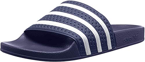 adidas Adilette Chanclas Hombre, Azul (Adiblu/White/Adiblu), 43 EU (9 UK)