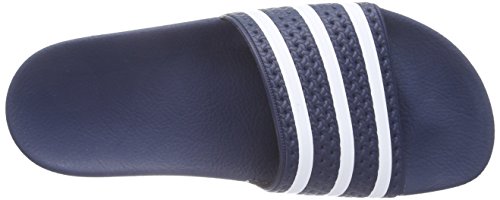 adidas Adilette Chanclas Hombre, Azul (Adiblu/White/Adiblu), 43 EU (9 UK)