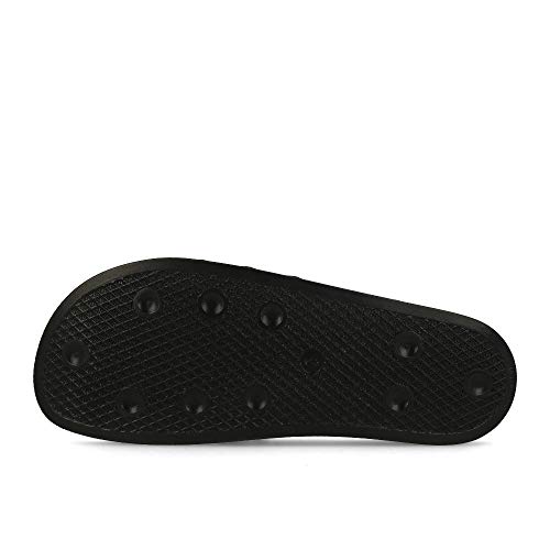 adidas Adilette, Chancletas para Hombre, Negro (Core Black/Blue Glow/Core Black), 42 EU
