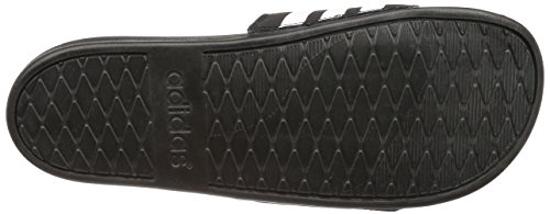 Adidas Adilette Comfort, Zapatos de Playa y Piscina para Hombre, Negro (Core Black/Footwear White/Core Black 0), 43 EU