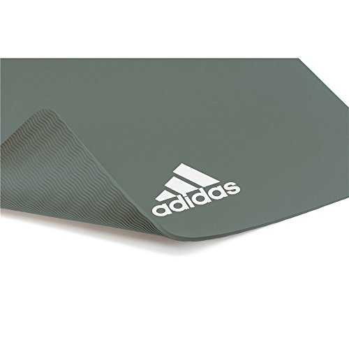 adidas ADYG-10100RG Colchonetas de Yoga, Adultos Unisex, Raw Verde, 8 mm