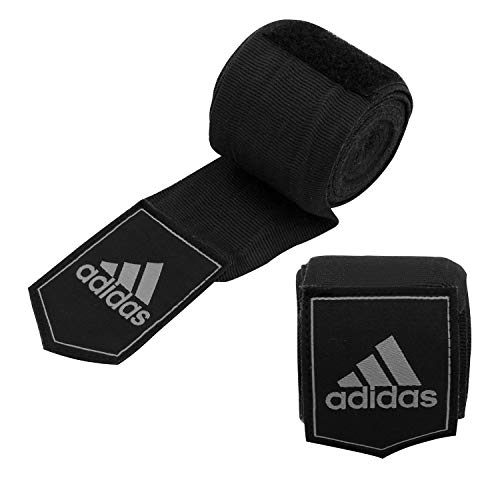 adidas Bandagen Boxing Crepe Vendaje, negro, 2 x 4.5m, adibp03