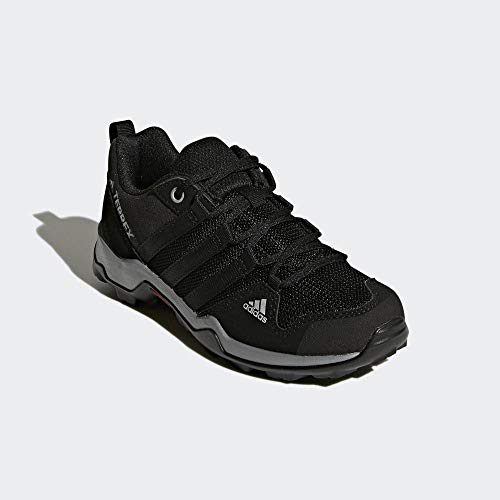 Adidas BB1935, Botas de Senderismo Infantil, Negro (NEGBAS/NEGBAS/GRIVIS), 32 EU