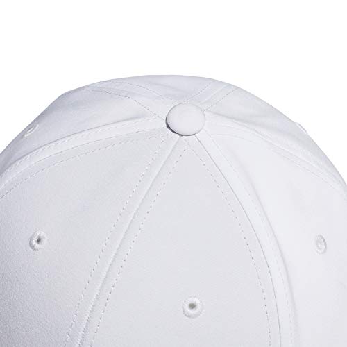 adidas Bballcap Lt Emb Gorra, Unisex Adulto, White/White/Black, OSFM